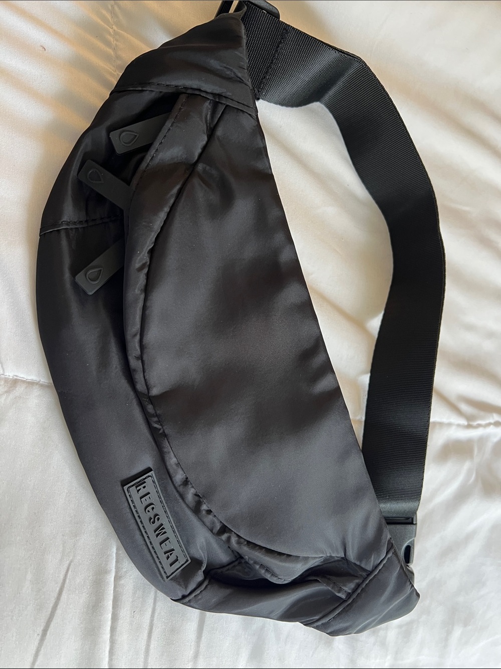 Unbranded Black Crossbody Sling Bag - Sleek Everyday Carry